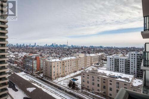 1612 - 1420 Dupont Street, Toronto, ON - Outdoor With Balcony With View