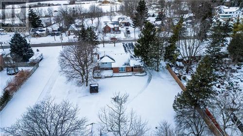 View of snowy aerial view - 1242 Sheffield Road, Sheffield, ON - Outdoor