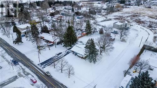 View of snowy aerial view - 1242 Sheffield Road, Sheffield, ON - Outdoor With View