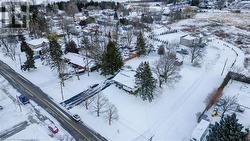 View of snowy aerial view - 