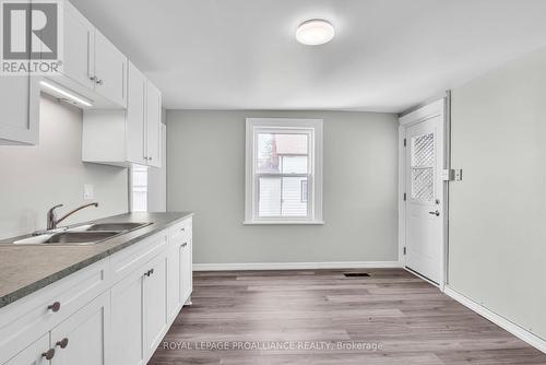 18 Greene Street, Belleville, ON - Indoor Photo Showing Kitchen With Double Sink