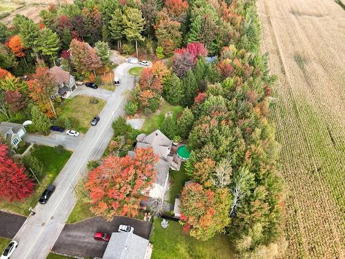 Aerial photo - 1408 Rue Laplante, Saint-Valérien-De-Milton, QC - Outdoor With View