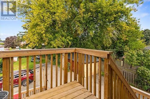 8 Onward Avenue, Kitchener, ON - Outdoor With Deck Patio Veranda