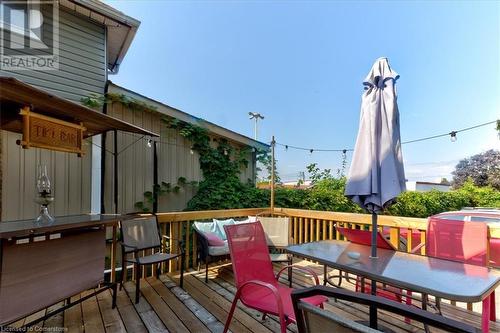 8 Onward Avenue, Kitchener, ON - Outdoor With Deck Patio Veranda With Exterior