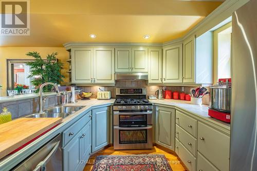 6 - 18 Chapel Street, Cobourg, ON - Indoor Photo Showing Kitchen With Double Sink