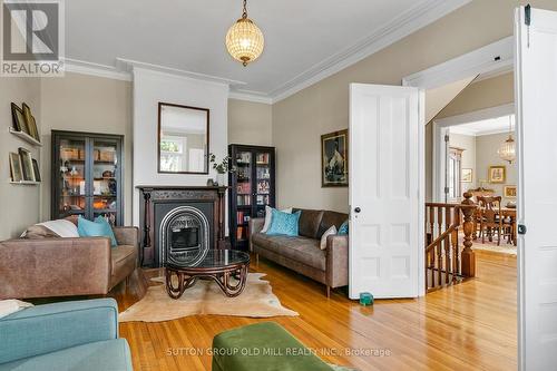 263 Keele Street, Toronto, ON - Indoor Photo Showing Living Room With Fireplace