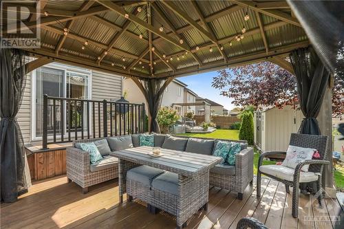 157 Dorina Sarazin Crescent, Clarence-Rockland, ON - Outdoor With Deck Patio Veranda With Exterior