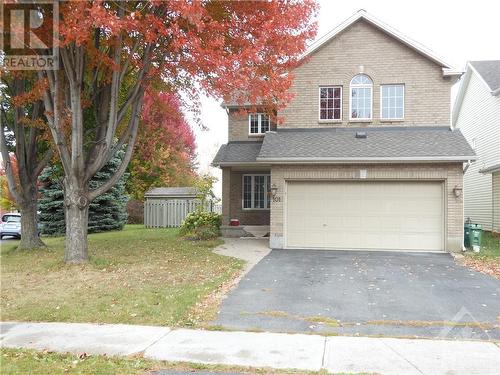 Exterior Front - double garage and driveway,total 6 parking. - 101 Shirley'S Brook Drive, Ottawa, ON - Outdoor With Facade