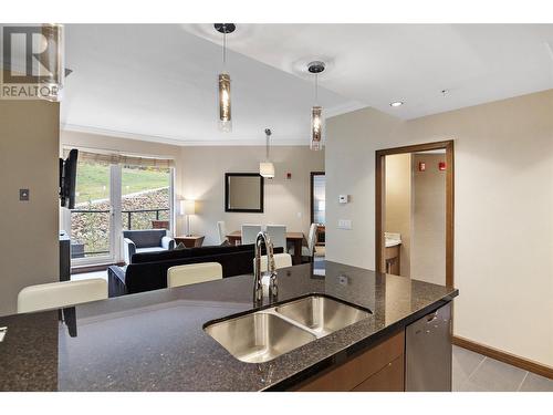 2950 Camozzi Road Unit# 2427, Revelstoke, BC - Indoor Photo Showing Kitchen With Double Sink