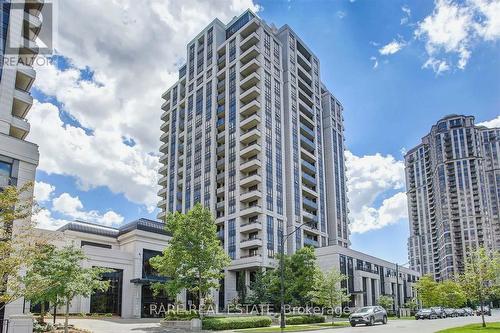 821 - 100 Harrison Garden Boulevard, Toronto, ON - Outdoor With Balcony With Facade