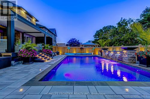 355 Reg Harrison Trail, Newmarket, ON - Outdoor With In Ground Pool