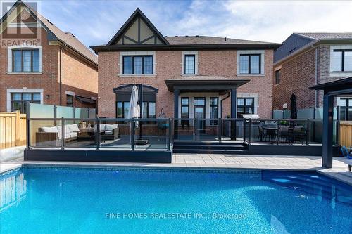 34 Streamside Street, Vaughan, ON - Outdoor With In Ground Pool With Deck Patio Veranda