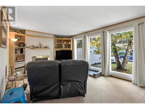 1160 Mica Avenue, Prince George, BC - Indoor Photo Showing Living Room With Fireplace