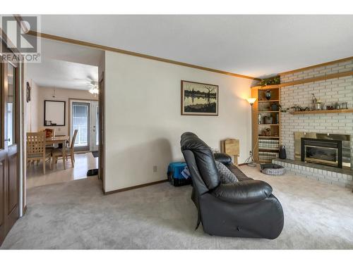 1160 Mica Avenue, Prince George, BC - Indoor Photo Showing Living Room With Fireplace