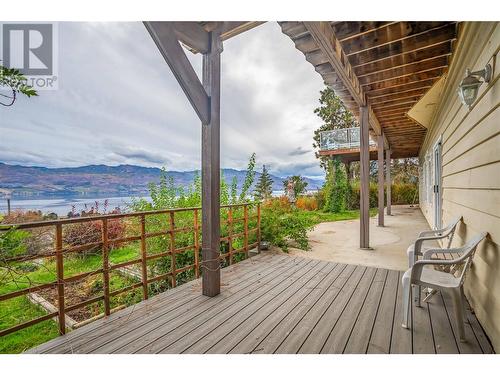 1161 Gregory Road, Kelowna, BC - Outdoor With Body Of Water With Deck Patio Veranda With Exterior