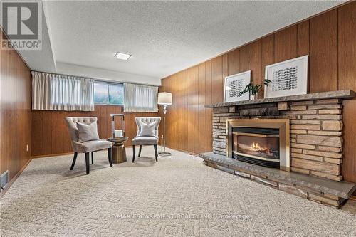 130 San Francisco Avenue, Hamilton, ON - Indoor With Fireplace