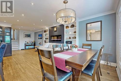 1873 Bonnymede Drive, Mississauga, ON - Indoor Photo Showing Dining Room