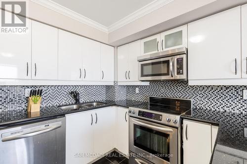 2434 - 3888 Duke Of York Boulevard, Mississauga, ON - Indoor Photo Showing Kitchen With Double Sink