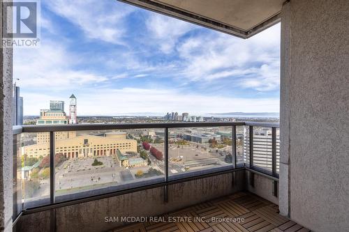 2434 - 3888 Duke Of York Boulevard, Mississauga, ON - Outdoor With Balcony With View