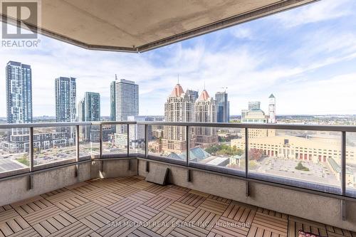 2434 - 3888 Duke Of York Boulevard, Mississauga, ON - Outdoor With Balcony With View With Exterior