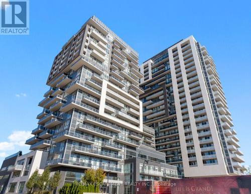 1301 - 2087 Fairview Street, Burlington, ON - Outdoor With Balcony With Facade