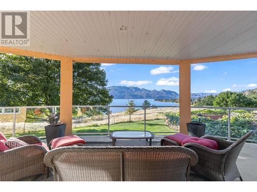 3820 Wetton Road, West Kelowna, BC - Outdoor With Body Of Water With Deck Patio Veranda With View