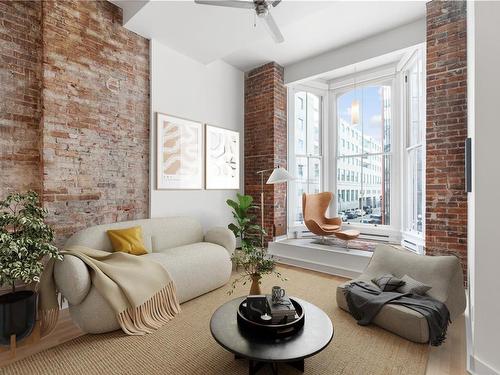 203-562 Yates St, Victoria, BC - Indoor Photo Showing Living Room