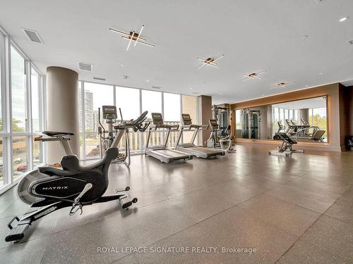 505-15 Lynch St, Brampton, ON - Indoor Photo Showing Gym Room