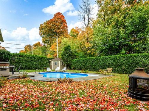 ExtÃ©rieur - 444 Rue Jacob-Nicol, Sherbrooke (Les Nations), QC - Outdoor With In Ground Pool With Backyard