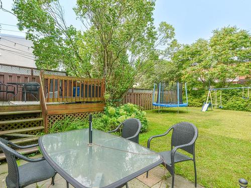 Backyard - 857 Rue De Tours, Boucherville, QC - Outdoor With Deck Patio Veranda With Backyard