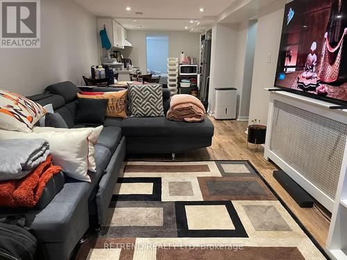 Bsmt - 4 Walder Avenue, Toronto, ON - Indoor Photo Showing Living Room