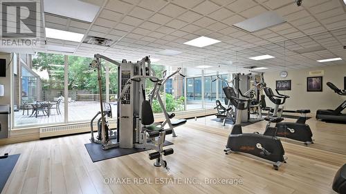 1504 - 3605 Kariya Drive, Mississauga, ON - Indoor Photo Showing Gym Room