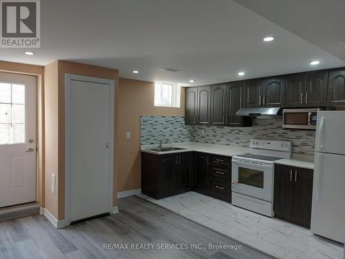 35 Agricola Road, Brampton, ON - Indoor Photo Showing Kitchen With Double Sink