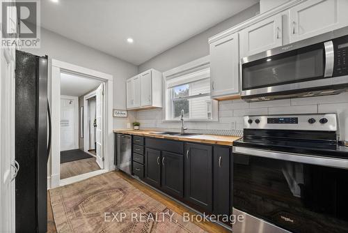 251 King Street, Quinte West, ON - Indoor Photo Showing Kitchen With Double Sink