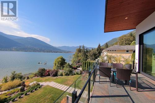 988  3A Highway, Nelson, BC - Outdoor With Body Of Water With Deck Patio Veranda With View