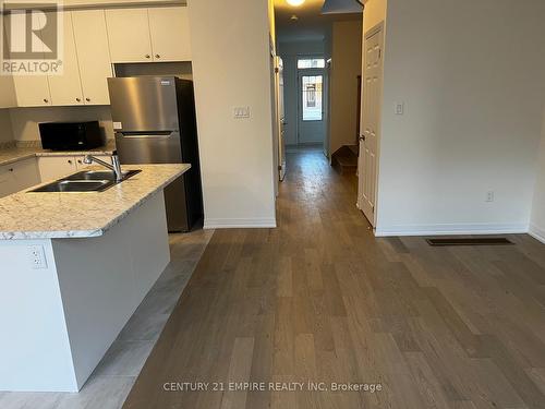 55 Selection Heights, Thorold, ON - Indoor Photo Showing Kitchen With Double Sink