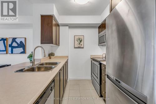 1017 - 61 Heintzman Street, Toronto, ON - Indoor Photo Showing Kitchen With Double Sink