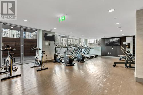 130X 620 Cardero Street, Vancouver, BC - Indoor Photo Showing Gym Room