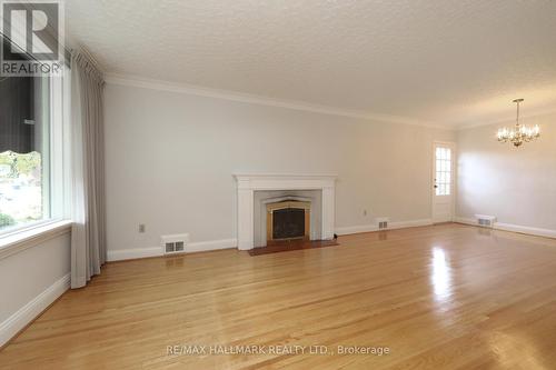 93 Gwendolen Crescent, Toronto, ON - Indoor Photo Showing Living Room With Fireplace