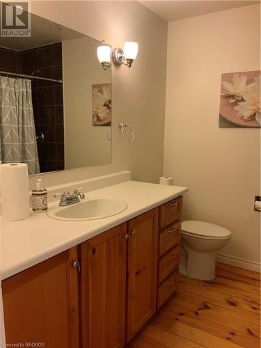 Main floor Bathroom - 20 Cape Hurd Road S, Tobermory, ON - Indoor Photo Showing Bathroom