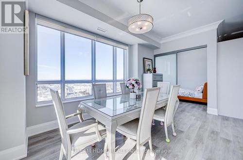 3607 - 12 Gandhi Lane, Markham, ON - Indoor Photo Showing Dining Room