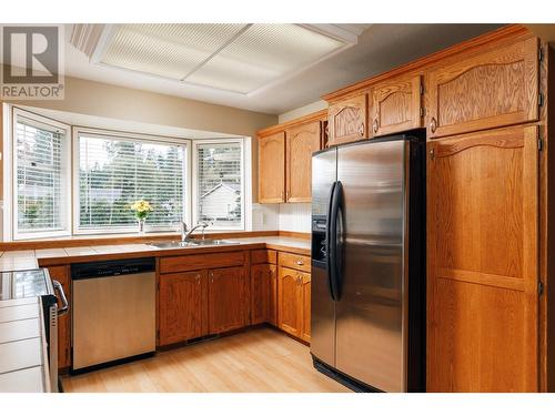 3172 Webber Road, West Kelowna, BC - Indoor Photo Showing Kitchen With Double Sink