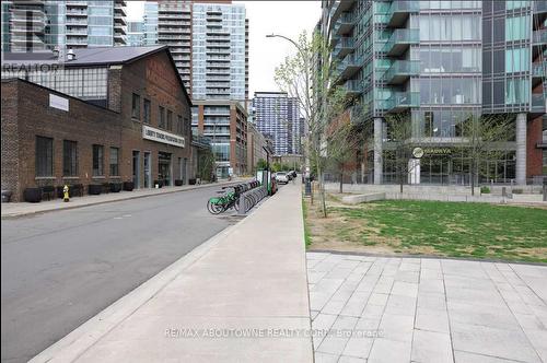 1713 - 150 East Liberty Street, Toronto, ON - Outdoor With Balcony With Facade