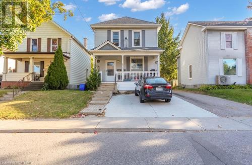 112 Wellington Street N, Woodstock, ON - Outdoor With Deck Patio Veranda With Facade