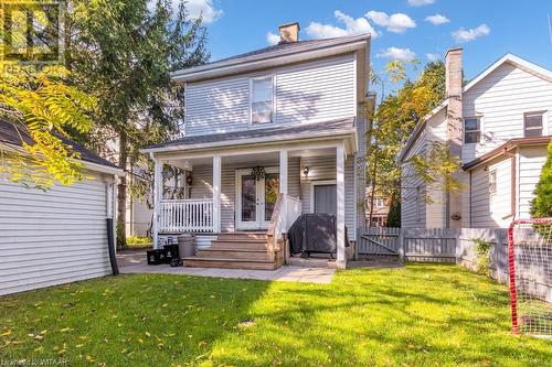 112 Wellington Street N, Woodstock, ON - Outdoor With Deck Patio Veranda With Facade