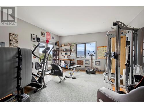 2137 Carmi Road, Penticton, BC - Indoor Photo Showing Gym Room