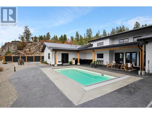 2137 Carmi Road, Penticton, BC - Outdoor With In Ground Pool