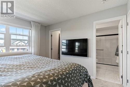 Primary Bedroom - 138 Midgrove Greenway Sw, Airdrie, AB - Indoor Photo Showing Bedroom