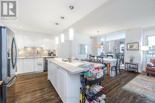 210 - 399 Elizabeth Street, Burlington, ON - Indoor Photo Showing Kitchen With Upgraded Kitchen