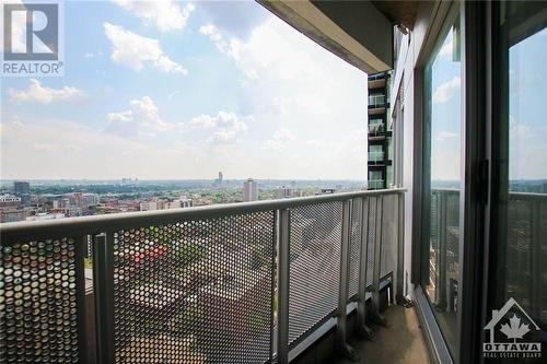 40 Nepean Street Unit#2306, Ottawa, ON - Outdoor With Balcony With View With Exterior